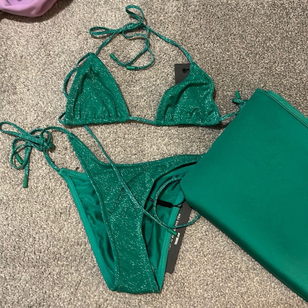 Triangl Vinca Jaded Sparkle Bikini